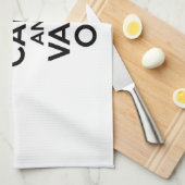 Ruhe und Vape behalten Handtuch (Viertel Falte)