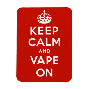 Ruhe und Vape behalten Magnet