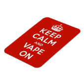 Ruhe und Vape behalten Magnet (Linke Seite)