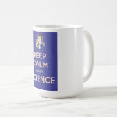Ruhe und Vertrauenswissenschaft behalten Kaffeetasse (VorderseiteRechts)