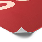 Ruhe und Vertrauenswissenschaft behalten Poster (Ecke)