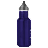 Ruhe und Violine behalt Edelstahlflasche (Links)