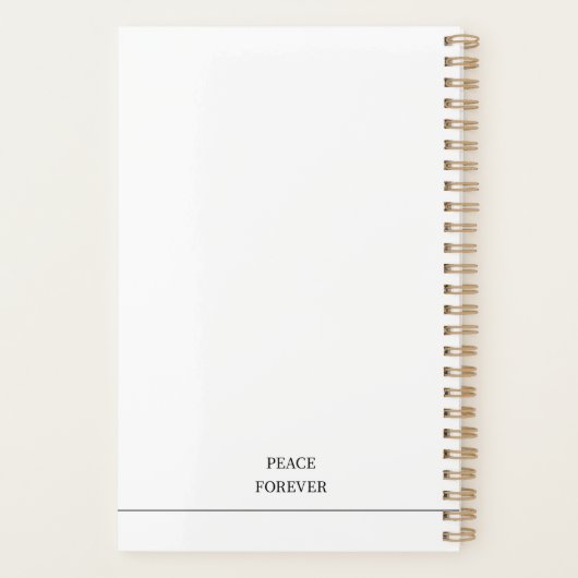 Ruhe- und Warm-Planerbuch Planer (Rückseite)