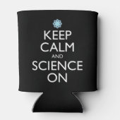 Ruhe und Wissenschaft behalten Dosenkühler (Rückseite)