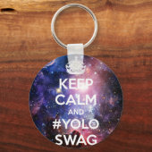 Ruhe und #yolo swag behalten schlüsselanhänger (Vorderseite)