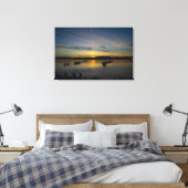 Ruhe unter der Landschaft Leinwanddruck (Insitu (Schlafzimmer))