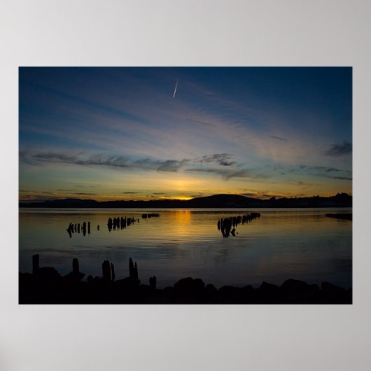 Ruhe unter der Landschaft Poster (Vorne)