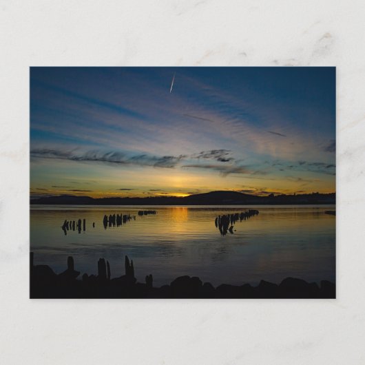 Ruhe unter der Landschaft Postkarte (Vorderseite)