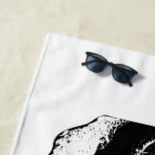 Ruhe unter offenem Licht Strandtuch (Beispiel)
