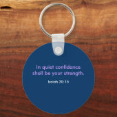 RUHE VERTRAULICHKEIT SCHLÜSSELANHÄNGER (Vorderseite)