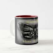 Ruhe vom sonderbaren zweifarbige tasse (Vorderseite Links)