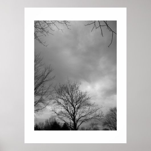 Ruhe vor der Leinwand des Sturms Poster (Vorne)