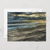 Ruhe vor Storm Postkarte (Vorne/Hinten)