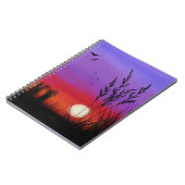 Ruhe - Wasserfarbe Notizblock (Linke Seite)