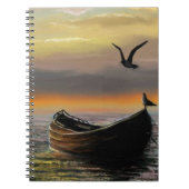 Ruhe - Wasserfarbe Notizblock (Vorderseite)