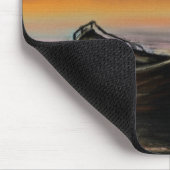 Ruhe - Wasserfarben Kunst Mousepad (Ecke)