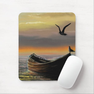 Ruhe - Wasserfarben Kunst Mousepad