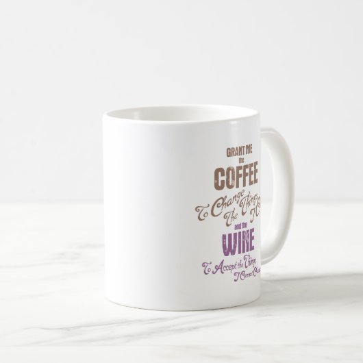 Ruhe-Wein III Kaffeetasse (VorderseiteRechts)
