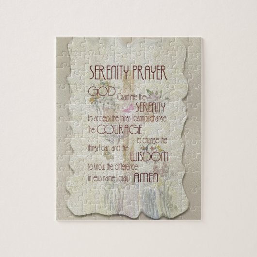 Ruhegebet Puzzle (Vertikal)