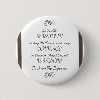 Ruhegebetsgedicht mit metallischer Goldordnung Button