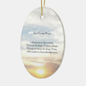 Ruhegebetsverzierung Keramik Ornament (Links)