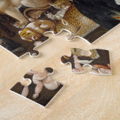 Ruhegelände, c.1834 (Erdöl auf Leinwand) Puzzle (Seite)
