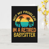 Ruhehändler nicht mehr mein Problem Karte (Gelbe Blume)