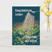 Ruhekarte "Funny Garening" Karte (Gelbe Blume)