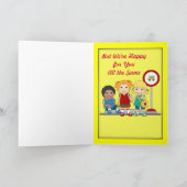 Ruhekarte für Busfahrer Karte (Innenseite)