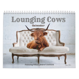 Ruhekuh-Kalender von Tiffany Bohrer Kalender