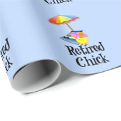 Ruheküken, oh, so niedlich geschenkpapier (Rolleneckpunkt)