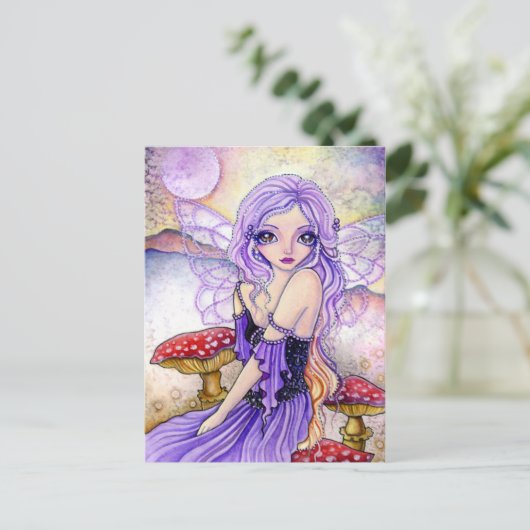 Ruhelosiges Denken - Postkarte (Stehend Vorderseite)