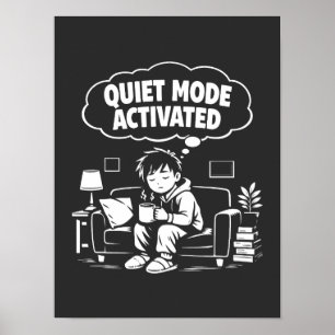 Ruhemodus aktiviert poster