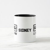 Ruhemodus Der ganze Tag über Tasse (Zentrum)