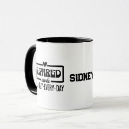 Ruhemodus Der ganze Tag über Tasse