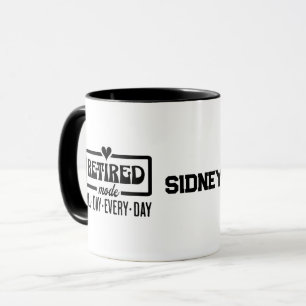 Ruhemodus Der ganze Tag über Tasse