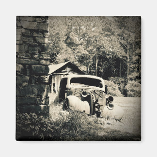 Ruhen am Kamin Magnet