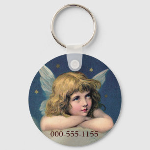 Ruhen Angel-Schlüsselkette Fügen Sie Ihr Telefon N Schlüsselanhänger