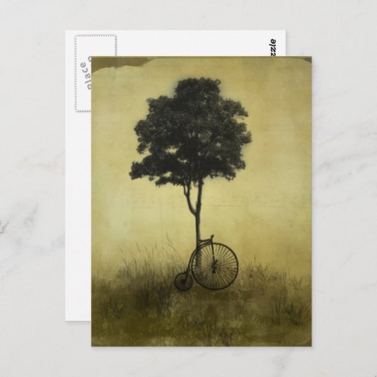 Ruhen Postkarte (Vorne/Hinten)