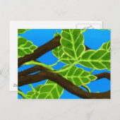 Ruhen Postkarte (Vorne/Hinten)