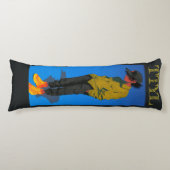 ruhen von Vibes in Blau, Seitenschläferkissen (Vorderseite)