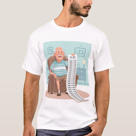 Ruhend - Nehmen Sie ein Nickerchen T-Shirt (Vorderseite)