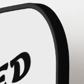 Ruhende, aber nicht müde Rente Picklebball-Sport Pickleball Schläger (Linke Seite)