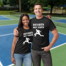 Ruhende, aber nicht müde Rente Picklebball-Sport