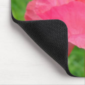 Ruhende Mousepad Pink Poppy Blume Wiese (Ecke)