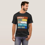 Ruhende Pit Boss Ruhestand Pit Boss T-Shirt (Vorne ganz)