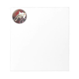Ruhender Westie Notizblock