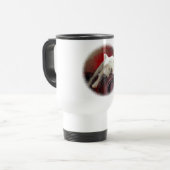 Ruhender Westie Reisebecher (Vorderseite Links)