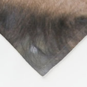 Ruhendes Wildpony Fleecedecke (Ecke)