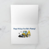 Ruhephase Business Holiday Card: Rückblick Feiertagskarte (Innenseite)